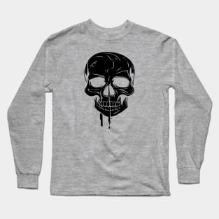 Dripping Skull Long Sleeve T-Shirt